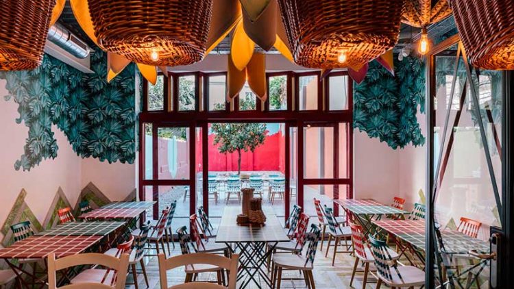 Un coworking modernista en Barcelona diseñado por Izaskun Chinchilla