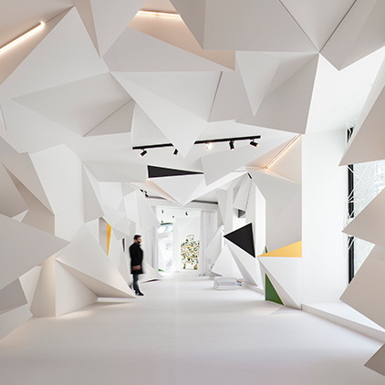Pepe Leal, Escaparate «Loewe Solo Origami»