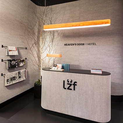 Mónica Garrido, Hall – Espacio LZF Lamps