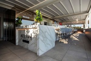 Neolith en el Acquaroof Terrazza Molinari de Roma