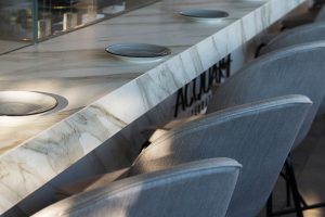 Neolith en el Acquaroof Terrazza Molinari de Roma
