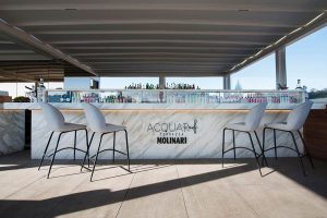 Neolith en el Acquaroof Terrazza Molinari de Roma