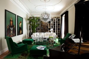Salón de música – «La música en su espacio» por Diego Rodríguez en Casa Decor 2010