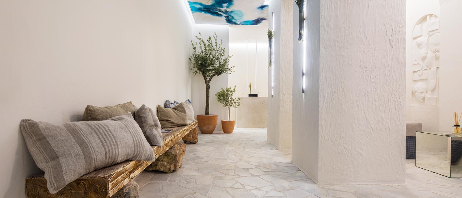 Aseos de uso público – «Mediterranean Vibes» Espacio Javiescobar Interiorismo