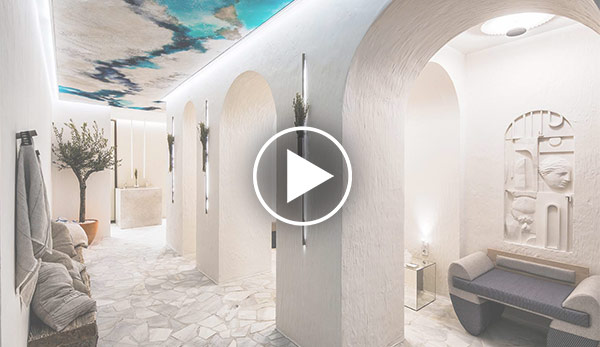 Video de Aseos de uso público – «Mediterranean Vibes» Espacio Javiescobar Interiorismo