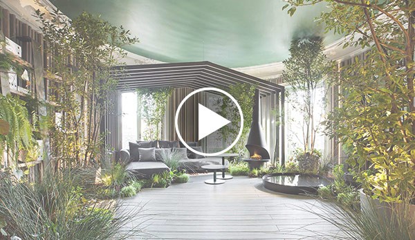 Video de Jardín de invierno –  «Biblioteca en el bosque»