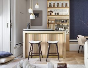Altavoces Bang & Olufsen en el Espacio Bang & Olufsen de Casa Decor 2020