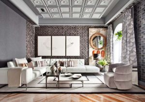 Espacio Natuzzi por Raúl Martins en Casa Decor 2020