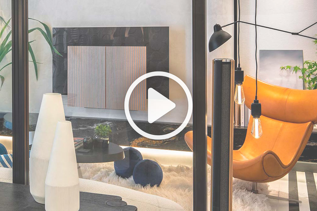 Video de Espacio Bang & Olufsen – Salón «Beoliving»