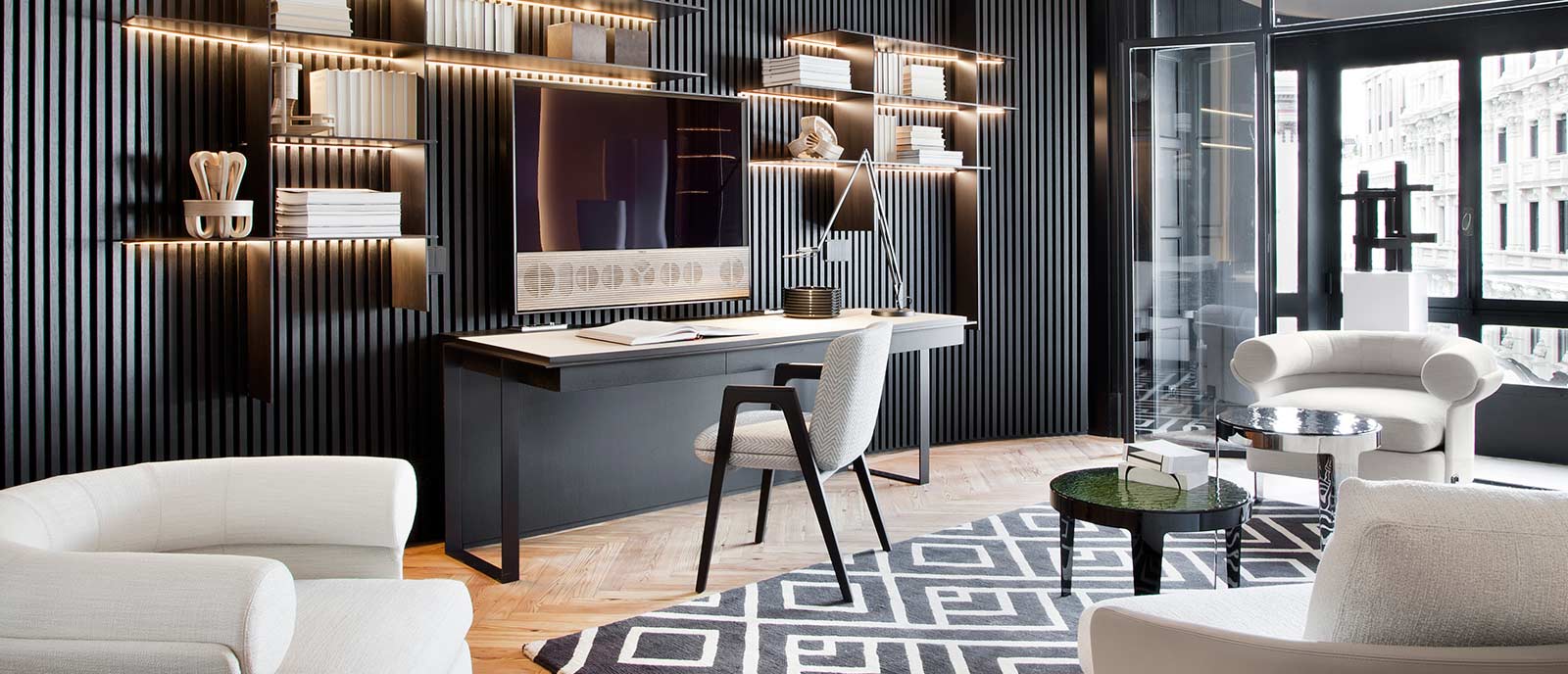 Espacio BTicino – Zona de trabajo en casa «Living Now»