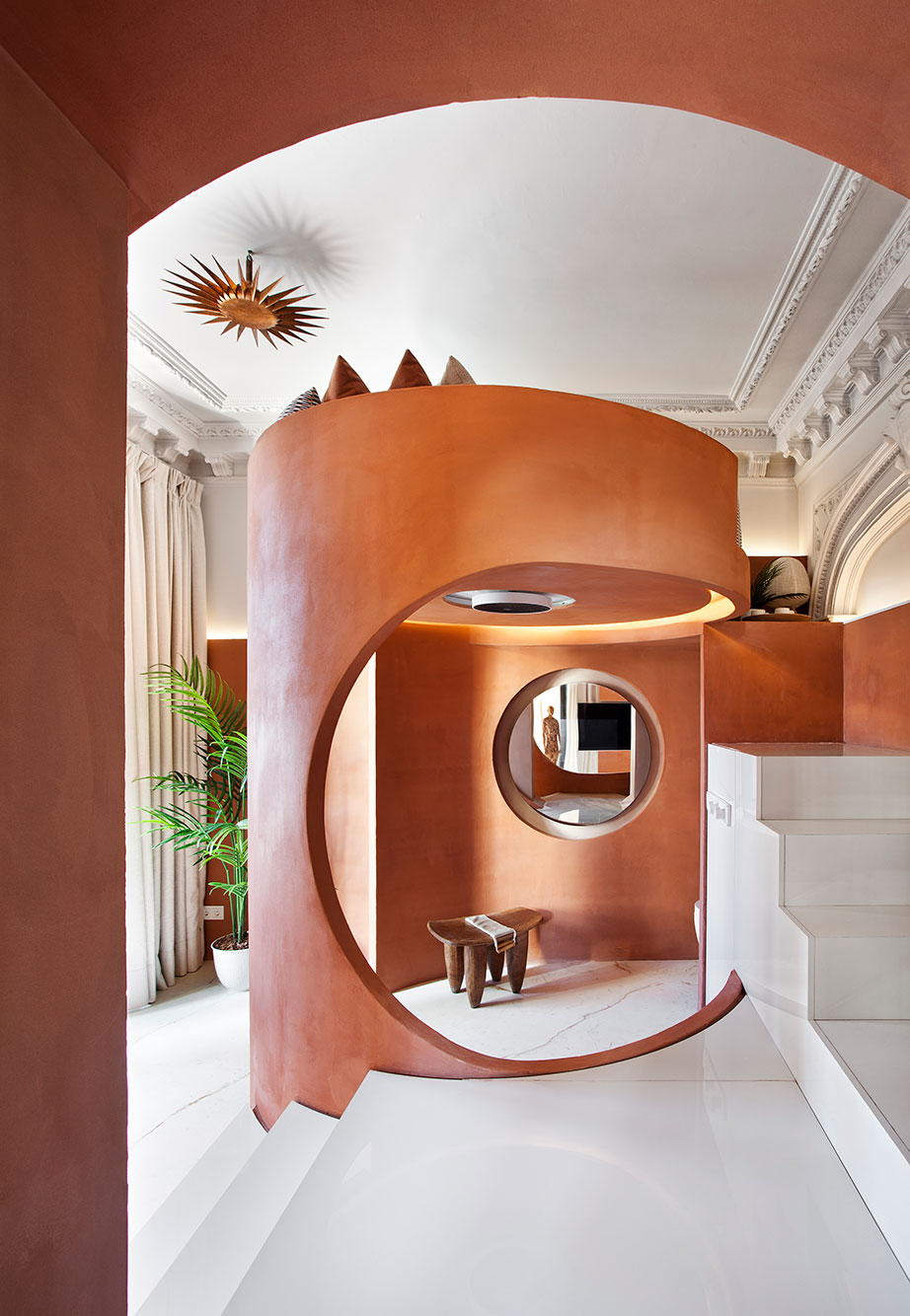 Habitación de hotel sostenible