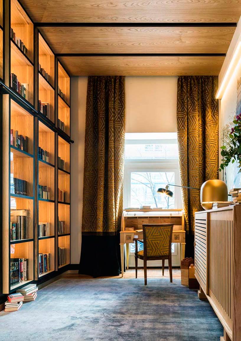 Biblioteca "Tengo un libro sostenible" - Espacio Artemade & Gemar por Marta Labrador en Casa Decor 2021