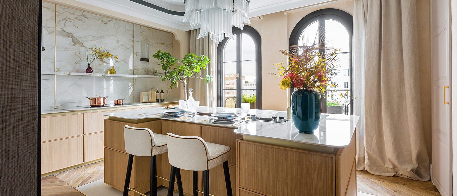 Espacio BC3 Cocinas – Cocina con salón «El corazón de la casa»