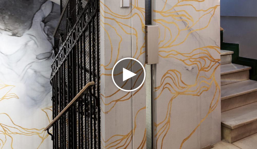 Video de Espacio Coordonné – Escalera «Paredes que hablan»