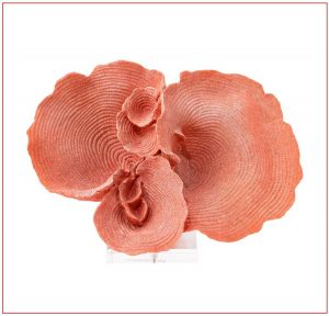 Figura decorativa con forma de coral