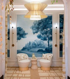 El azul, color tendencia en Casa Decor 2022