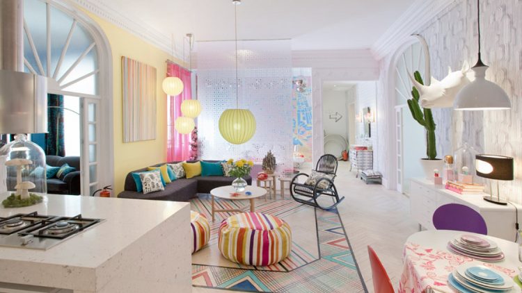 Apartamento urbano en clave femenina
