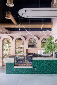 Restaurante diseñado por Jose Lara Interiorismo