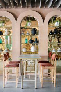 Restaurante diseñado por Jose Lara Interiorismo