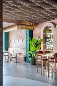 Restaurante diseñado por Jose Lara Interiorismo