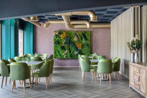 Restaurante diseñado por Jose Lara Interiorismo