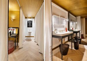 Aseos del Restaurante de Verónica Montijano en Casa Decor 2023