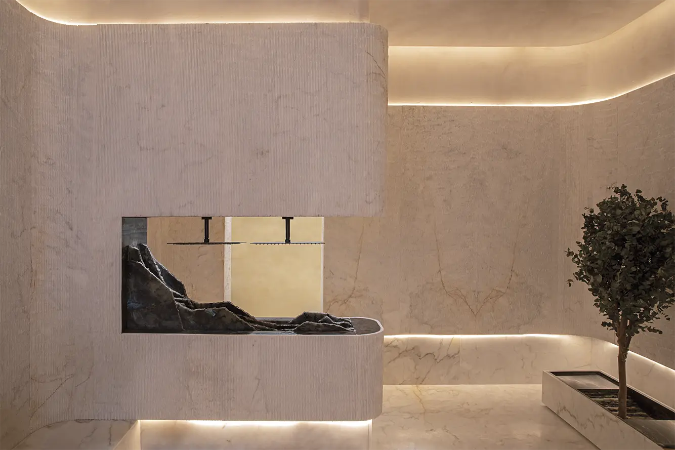 Espacio Gómez Grau – Zona de estar «Stone Create Emotions»
