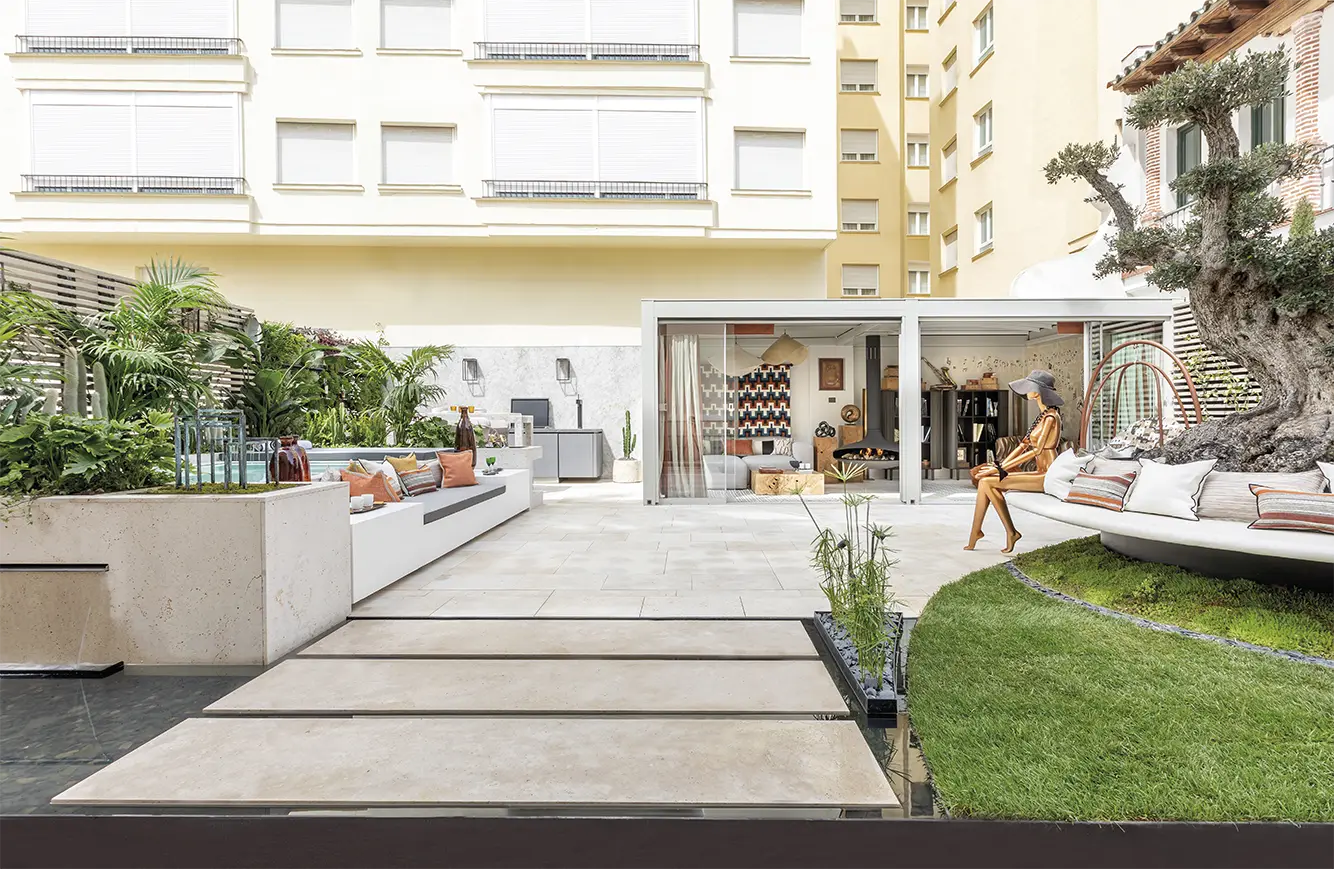 Espacio Xaza Outdoor – Pabellón de descanso «Elegancia en el exterior durante todo el año»