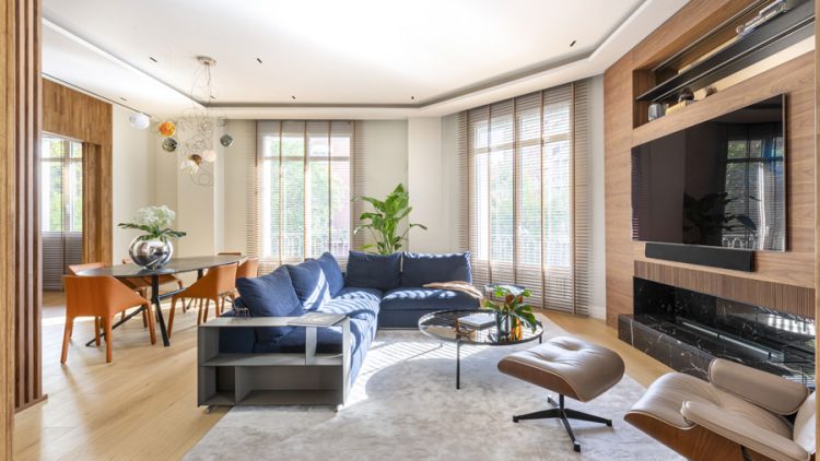 Interiorismo de lujo en Núñez Balboa 86