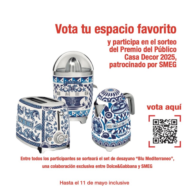 Sorteo Casa Decor 2025 patrocinado por SMEG