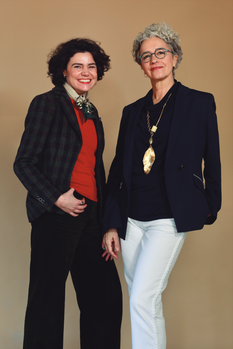 Pilar Alberola y Lucía González-Orús, fundadoras de PersonalK, estudio de arquitectura de interiores y decoración que diseña espacios residenciales y comerciales en Casa Decor 2026.