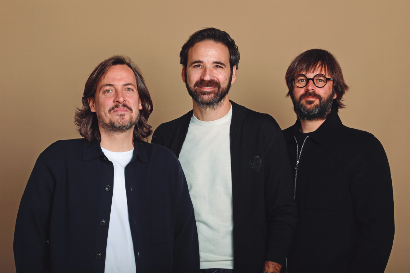 Miguel Crespo Picot, Javier Guzmán Benito y Sixto Martín Martínez del estudio Zooco, arquitectos especializados en diseño, interiorismo y arquitectura contemporánea en Casa Decor 2026.